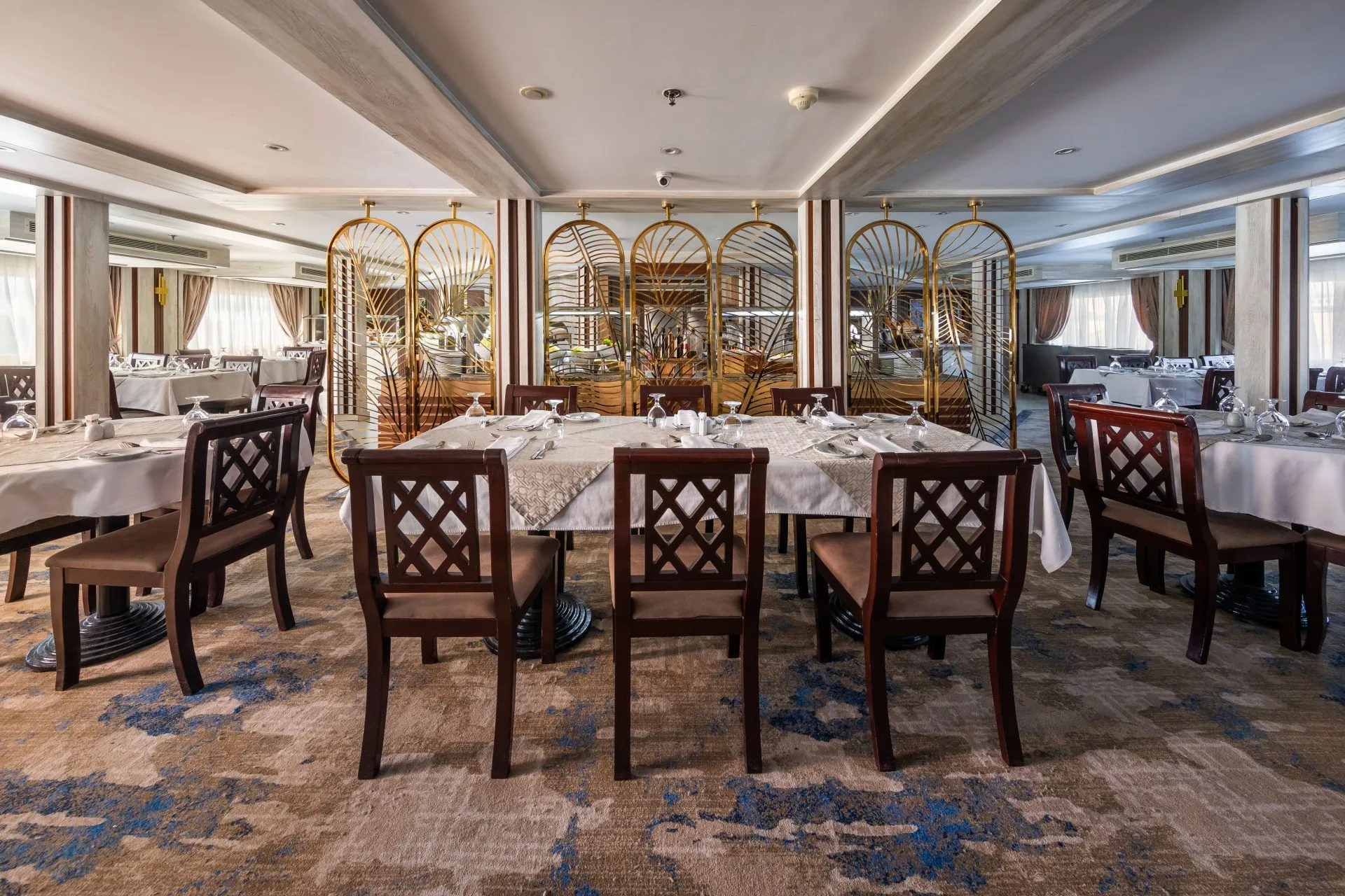 Restaurant aboard the MS Chateau Lafayette Nile Cruise Nile cruise